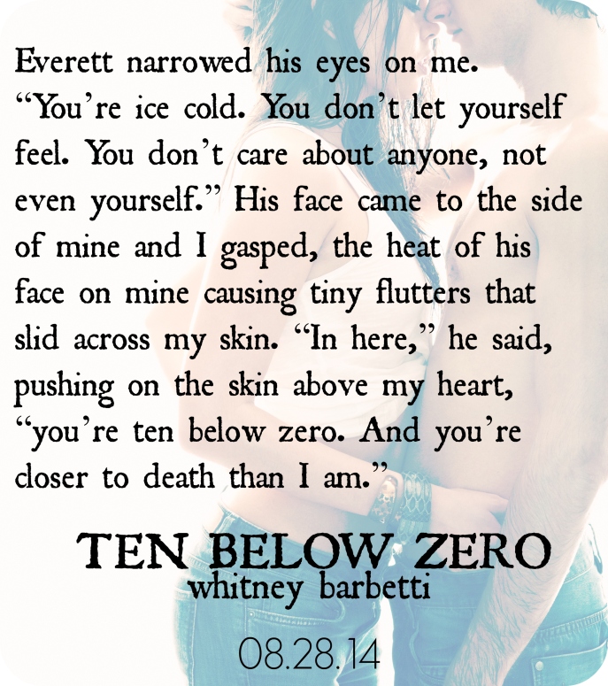 Ten Below Zero teaser pic
